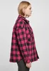 TB4007 - Ladies Flanell Padded Overshirt wildviolet/black Produktbild-Vorschau 3