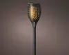 Solární svítilna plastová blikací efekt Ø12cm H.61,5cm Náhled obrázku produktu 3