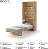Schrankbett 90 x 200 Vertikal BC-03 Artisan Eiche LENART Produktbild-Vorschau 3