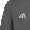 A close-up of a gray Adidas training jacket with the Adidas logo visible. Produktbild-Vorschau