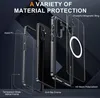 Exploded view of a phone case with its components and features highlighted. Anteprima dell’immagine prodotto