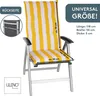 LILENO HOME Gartenstuhl Auflagen als [1er Set - Hochlehner] Produktbild-Vorschau 2