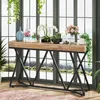 Stolik konsolowy Tribesigns 140 cm, stolik do sofy w stylu Podgląd zdjęcia produktu 4