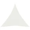 vidaXL Vela de sombra, 160 g/m², blanca, 3x4x4 m, HDPE - Vista previa de la imagen del producto 8