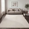 Teppich Wohnzimmer Kurzflor Skandi Japandi Boho Abstraktes Produktbild-Vorschau 1