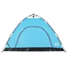 vidaXL Tenda da campeggio 4 persone blu sgancio rapido Anteprima dell’immagine prodotto 6
