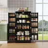 Mobiletto da cucina Merax con luce LED a sensore, mobile Anteprima dell’immagine prodotto 3