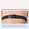 A person wearing a heart rate monitor belt around their chest. Náhled obrázku produktu