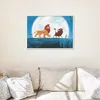 Peinture par numéros Images du Roi Lion Hakuna Matata 50x40 Voir les images du produit 2