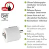 WENKO Toiletten Papier Halter Klo Rollen Edelstahl ohne Produktbild-Vorschau 3