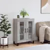 The Living Store Sideboard Grau Sonoma 69,5x34x90 cm Produktbild-Vorschau 1