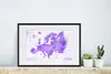 MuchoWow® MuchoWow® Gerahmtes Poster Europa - Weltkarte - Produktbild-Vorschau 4