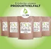 A marketing image showcasing multiple product bags from GreatVita, with a prominent logo and text. Produktbild-Vorschau