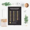 Postkarte Adventskalender STERNE Weihnachtskalender Produktbild-Vorschau 3