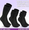 BRUBAKER 3x Slouch Socken - Damen Schoppersocken für Sport Produktbild-Vorschau 2