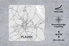 MuchoWow® Mauspad Mousepad Karte - Stadtplan - Deutschland Produktbild-Vorschau 2