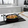 Gusseisen Pfanne 22 cm Schmorpfanne Bratpfanne mit Griff Produktbild-Vorschau 7