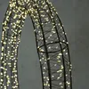 LED Kranz mit Drahtlichterkette - Lichterkranz mit 1200 warmweißen LED - D: 40cm - Timer - Außen Produktbild-Vorschau