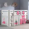 Vipack Spielbett Pino, Liegefläche 90x200 cm mit Textilset Produktbild-Vorschau 2