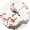 MuchoWow® Mauspad Mousepad Vintage - Vogel - Baum - Produktbild-Vorschau 1