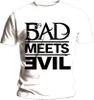 Eminem Bad Meets Evil White M T-Shirt Produktbild-Vorschau 1