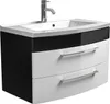 Posseik Waschplatz anthrazit-weiß, Rima (B x T x H) 82 x 54 Produktbild-Vorschau 2