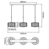 BRILLIANT Woodline Pendelleuchte 3flg bambus Produktbild-Vorschau 6