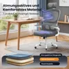 Sedia da ufficio ergonomica con poggiatesta e braccioli Anteprima dell’immagine prodotto 5
