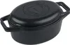 Victoria 38847 Dutch Oven Induktion Gusseisen Eingebrannte Produktbild-Vorschau 1