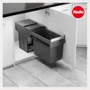 Hailo Mülleimer Küche Einbau 40-90cm Schrank 1x 28 L Produktbild-Vorschau 2
