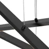 Hängelampe Schwarz inkl  LED 3 Stufen Dimmbar 6 Lichter Produktbild-Vorschau 6