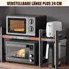 Standregal Mikrowellen Regal 2-Stufig Microwave Shelf Produktbild-Vorschau 4
