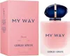 A product shot of Giorgio Armani My Way Floral Eau de Parfum spray and its packaging. Voir les images du produit
