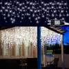 Peviasot 10M 200LEDs Eisregen Lichterkette Kaltweiß, Produktbild-Vorschau 1