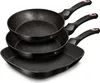 Berlinger Haus Pfannen Set BH-6156 Granit Schwarz 3 Stück Produktbild-Vorschau 1