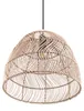 Lampada a sospensione, una luce, paralume in rattan Anteprima dell’immagine prodotto 4