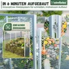 Heimfleiss Komposter Metall 450L Grau – Biokomposter, Produktbild-Vorschau 5