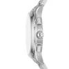 Side view of a silver watch. Voir les images du produit