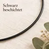Metallring schwarz, Schwarz, Ø 40 cm – Nahaufnahme der Oberfläche Produktbild-Vorschau