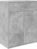 vidaXL Credenza grigio cemento 60x30x75 cm materiale a base Anteprima dell’immagine prodotto 2