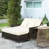 Outsunny polyratanová lounge pohovka dvoumístná zahradní Náhled obrázku produktu 2