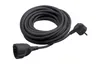 Meister Schutzkontakt-Verlängerung 25 m Kabel schwarz Produktbild-Vorschau 1