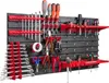 Nástenná polica na náradie 78x39 cm, veľkoplošný regál Náhľad obrázku produktu 1