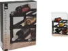 A box of a wine rack with wine bottles and a close-up image of the wine rack with wine bottles. Produktbild-Vorschau