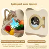 COSTWAY Cucina per bambini, cucina angolare con 21 Anteprima dell’immagine prodotto 5