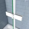 Duschspa 130x140cm Weiß Badewanneaufsatz 3-teilig Faltwand Produktbild-Vorschau 7