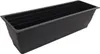A black rectangular planter box is shown from a slightly elevated side angle against a white background. Produktbild-Vorschau