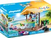 PLAYMOBIL Family Fun 70612 Paddleboot-Verleih mit Saftbar Produktbild-Vorschau 1