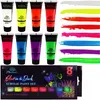 A set of eight acrylic paint tubes and a box of the same paint set are displayed against a white background. Swatches of paint are shown to the right of the tubes. Náhľad obrázku produktu