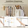 Yaheetech Kleiderständer Stabiler Garderobenständer 2 Produktbild-Vorschau 5